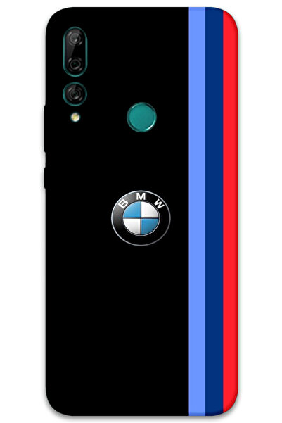 MRCİLETİSİM غطاء خلفي لهاتف هواوي Y9 برايم 2019 بنمط HD مطبوع - ثلاثة خطوط سوداء