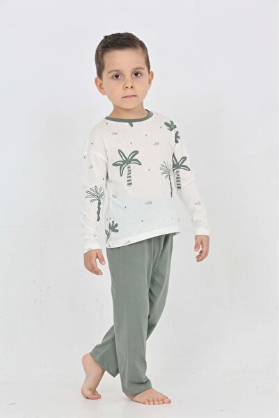 Toontoy Σετ Πιτζάμες Αγόρι Palmiye με τύπωμα