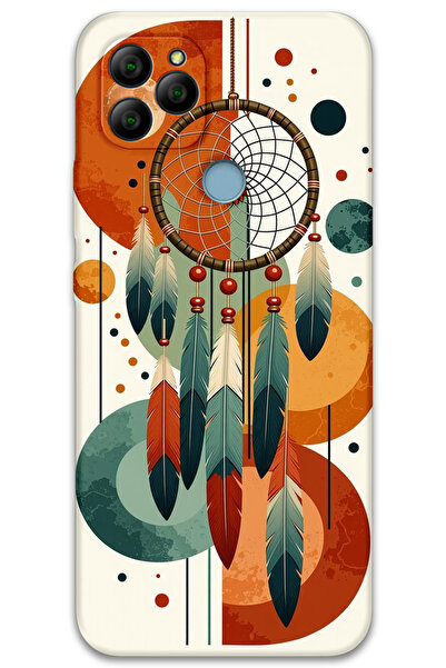 MRCİLETİSİM غطاء خلفي من جينرال موبايل GM 22 بنمط HD مطبوع - ماندالا