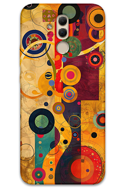 MRCİLETİSİM غطاء خلفي لهاتف هواوي ميت 20 لايت بنمط HD مطبوع - فني