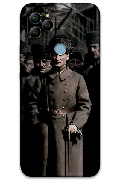 MRCİLETİSİM غطاء خلفي من جينرال موبايل GM 22 بنمط HD مطبوع - أتاتورك كالباك