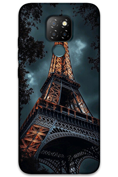 MRCİLETİSİM غطاء خلفي من جينرال موبايل GM 20 Case HD Pattern مطبوع - برج ايفل