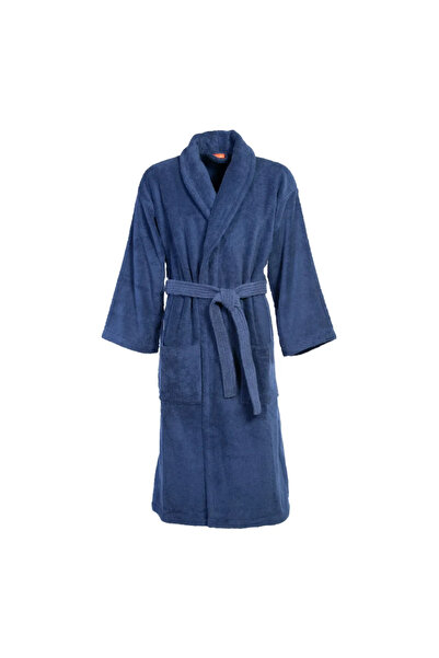 Nef Nef Homeware Cotton Bathrobe Fresh Denim XL