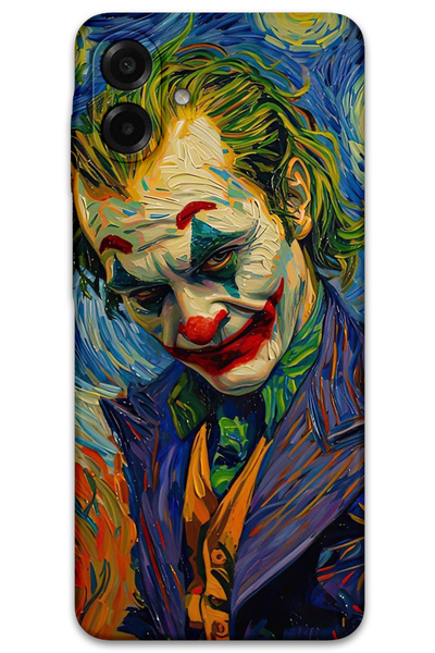 MRCİLETİSİM غطاء خلفي لهاتف سامسونج جالاكسي A07 بنمط HD مطبوع - جوكر 2