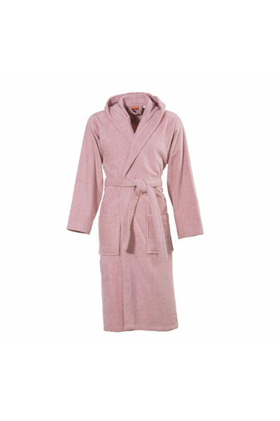 Nef Nef Homeware Shawl Collar Comfort Cotton Bathrobe Rose S