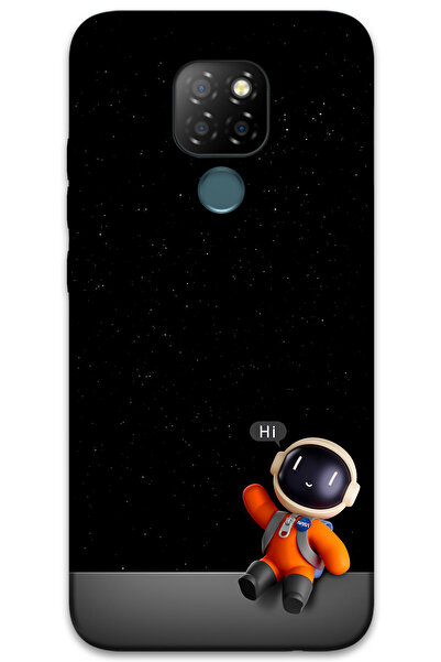 MRCİLETİSİM غطاء خلفي من جنرال موبايل GM 20 Case HD Pattern مطبوع - رائد الفضاء هاي