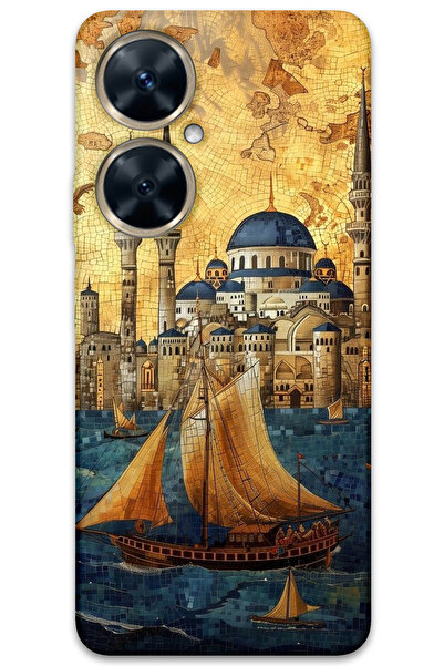 MRCİLETİSİM غطاء خلفي لهاتف هواوي نوفا 11i بنمط HD مطبوع - ييلنتيلي سولايمااني