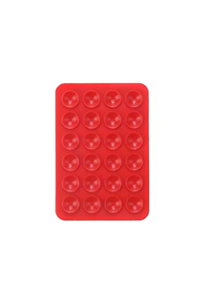 ila bags حامل هاتف من السيليكون مع شفاط – لاصق قوي على ظهر الهاتف