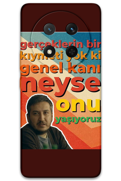 MRCİLETİSİM غطاء خلفي لهاتف هواوي هونور ماجيك 7 لايت بنمط HD مطبوع - جنرال كاني