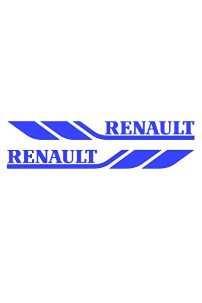 Oracal Renault side stickers, 40cm, blue