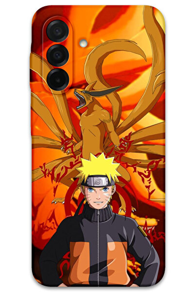 MRCİLETİSİM غطاء خلفي لهاتف سامسونج جالاكسي A17 بنمط HD مطبوع - ناروتو