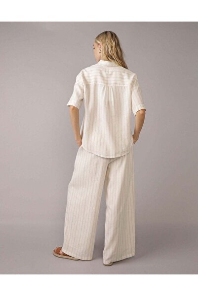 AMERICAN EAGLE AE Linen-Blend Pull-On Pant