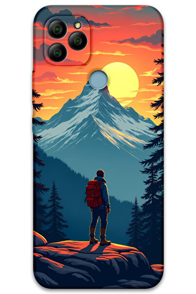 MRCİLETİSİM غطاء خلفي من جينرال موبايل GM 22 بنمط HD مطبوع - ايفرست