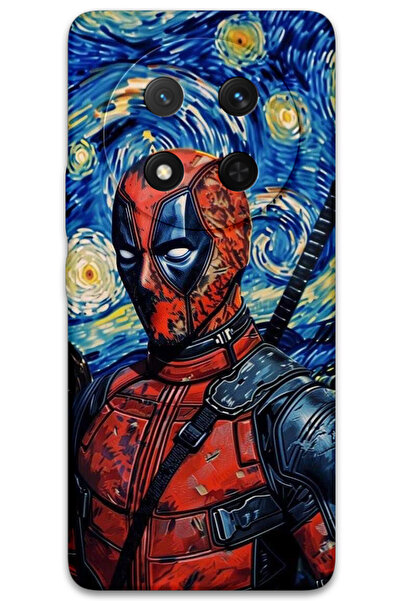 MRCİLETİSİM غطاء خلفي لهاتف هواوي هونور ماجيك 7 لايت بنمط HD مطبوع - ديدبول