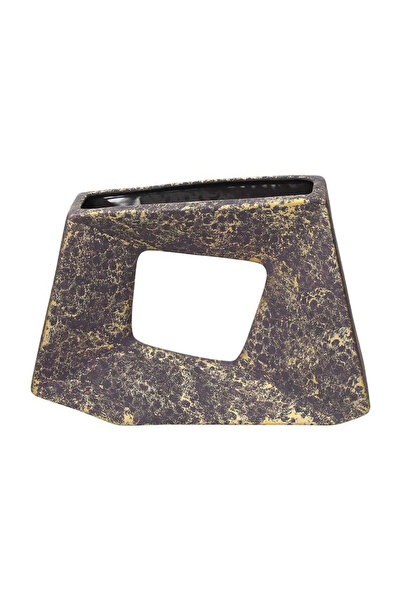 Andrea Fontebasso Vază H25 cu gaură violet -