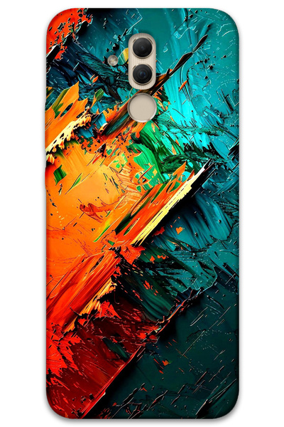 MRCİLETİSİM غطاء خلفي لهاتف هواوي ميت 20 لايت بنمط HD مطبوع - كريستال