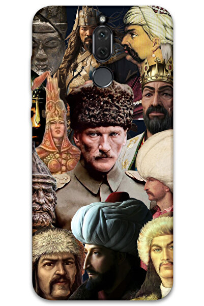 MRCİLETİSİM غطاء خلفي لهاتف هواوي ميت 10 لايت بنمط HD مطبوع - كبير التركين