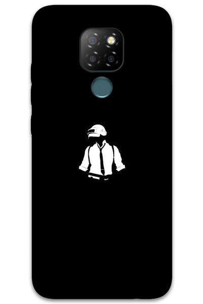 MRCİLETİSİM غطاء خلفي من جينرال موبايل GM 20 Case HD Pattern مطبوع - Pubg Man