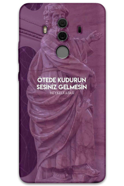 MRCİLETİSİM غطاء خلفي لهاتف هواوي ميت 10 برو بنمط عالي الدقة مطبوع - أنت أنتي...