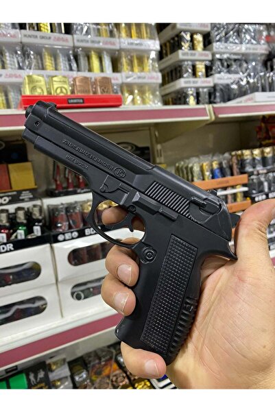 tutuştur Tabanca Şeklinde Çakmak - Siyah