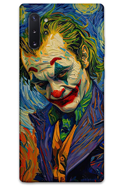 MRCİLETİSİM غطاء خلفي لهاتف سامسونج جالاكسي نوت 10 بلس بنمط HD مطبوع - جوكر 2