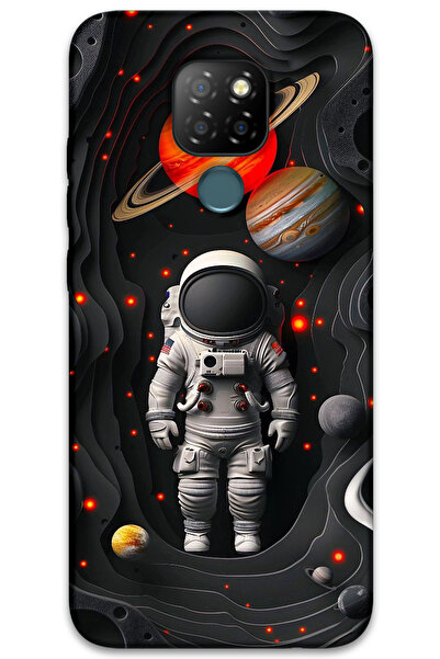 MRCİLETİSİM غطاء خلفي من جينرال موبايل GM 20 Case HD Pattern مطبوع - كواكب رواد الفضاء