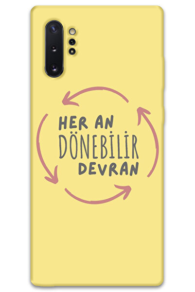 MRCİLETİSİM غطاء خلفي لهاتف سامسونج جالاكسي نوت 10 بلس بنمط HD مطبوع - ديفران...