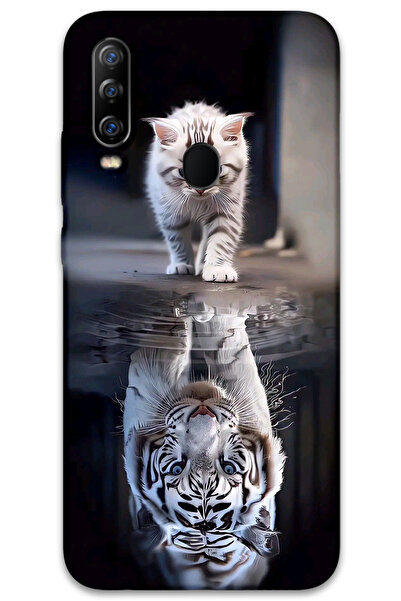 MRCİLETİSİM غطاء خلفي من جينرال موبايل GM 20 Pro Case HD Pattern مطبوع - عاكس للقطط