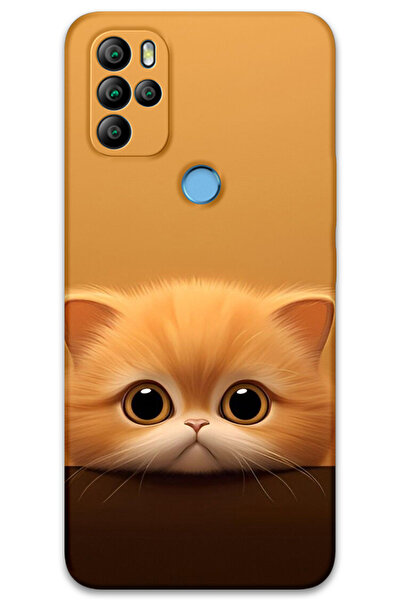 MRCİLETİSİM غطاء خلفي من جينرال موبايل GM 21 Pro Case HD Pattern مطبوع - أصفر كيتي