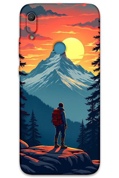 MRCİLETİSİM غطاء خلفي لهاتف هواوي Y6S بنمط HD مطبوع - ايفرست