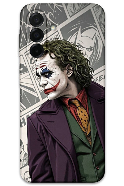MRCİLETİSİM غطاء خلفي لهاتف سامسونج جالاكسي A17 بنمط HD مطبوع - جوكر