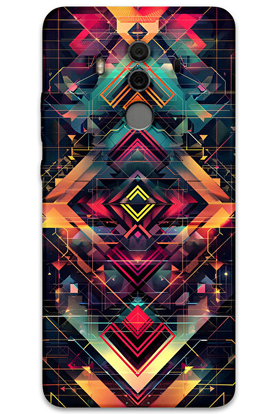 MRCİLETİSİM غطاء خلفي لهاتف هواوي ميت 10 برو بنمط عالي الدقة مطبوع - موتيف 2