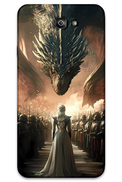 MRCİLETİSİM غطاء خلفي متوافق مع هاتف Samsung Galaxy J7 Prime بنمط HD مطبوع - ...