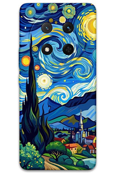 MRCİLETİSİM غطاء خلفي لهاتف هواوي هونور ماجيك 7 لايت بنمط HD مطبوع - لوحة