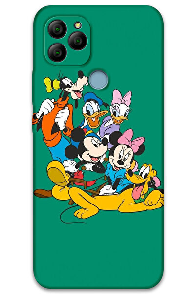 MRCİLETİSİM غطاء خلفي من جينرال موبايل GM 21 بنمط HD مطبوع - ميكي 1