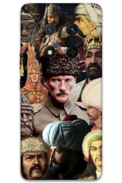 MRCİLETİSİM غطاء خلفي لهاتف هواوي هونور ماجيك 7 لايت بنمط HD مطبوع - كبير تركلر