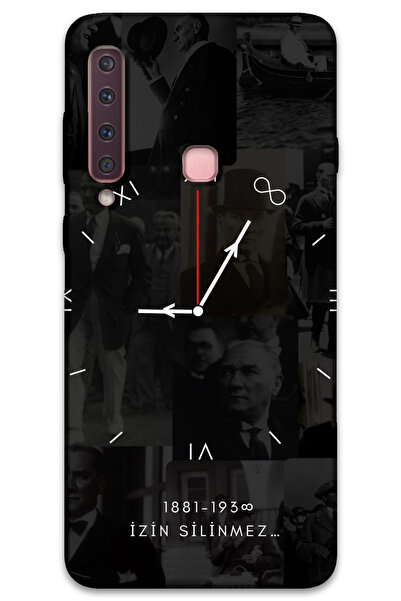 MRCİLETİSİM غطاء خلفي لهاتف سامسونج جالاكسي A9 2018 بنمط HD مطبوع - أتاتورك 9-15