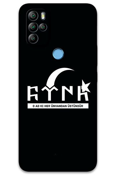 MRCİLETİSİM غطاء خلفي من جينرال موبايل GM 21 Pro Case HD Pattern مطبوع - تركي