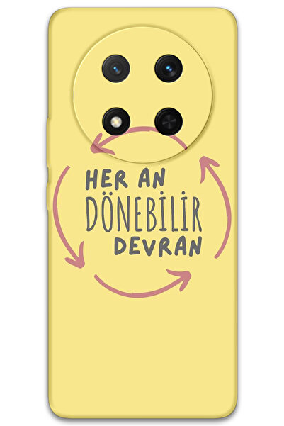 MRCİLETİSİM غطاء خلفي لهاتف هواوي هونور ماجيك 7 لايت بنمط HD مطبوع - ديفران دوينر