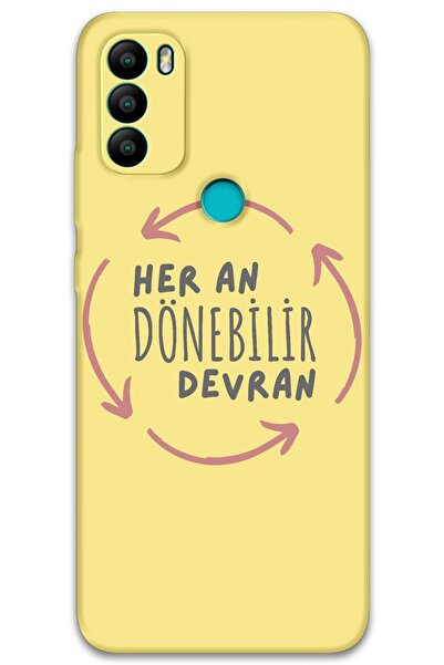 MRCİLETİSİM غطاء خلفي من جينرال موبايل GM 21 Plus بنمط HD مطبوع - ديفران دوينر