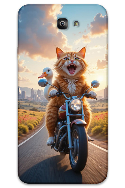 MRCİLETİSİM غطاء خلفي لهاتف سامسونج جالاكسي J7 برايم HD Pattern مطبوع - Crazy...