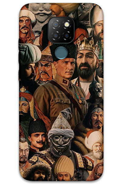 MRCİLETİSİM غطاء خلفي من جينرال موبايل GM 20 Case HD Pattern مطبوع - تركي بيرس