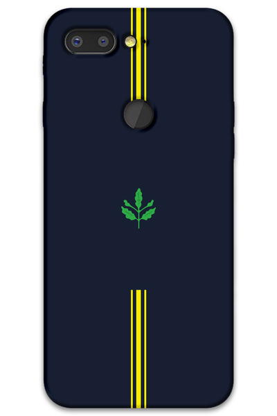 MRCİLETİSİM غطاء خلفي من جينرال موبايل GM 9 Pro Case HD Pattern مطبوع - أصفر كحلي