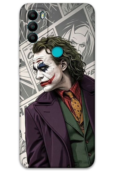 MRCİLETİSİM غطاء خلفي من جينرال موبايل GM 21 Plus بنمط HD مطبوع - جوكر