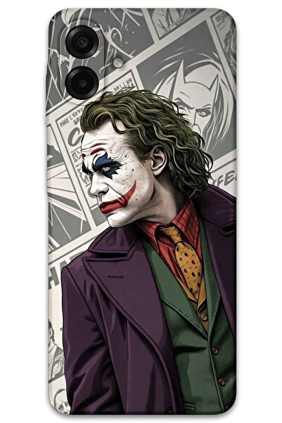 MRCİLETİSİM غطاء خلفي لهاتف سامسونج جالاكسي A07 بنمط HD مطبوع - جوكر