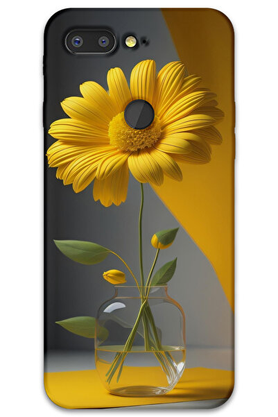 MRCİLETİSİM غطاء خلفي من جينرال موبايل GM 9 Pro بنمط HD مطبوع - زهرة فانوس