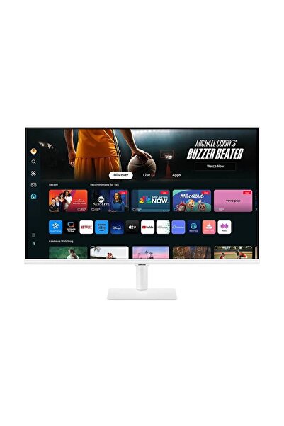 Samsung M7 M70D (HDMI+USB +USB-C) 4K WiFi+Bluetooth Smart 32 inç 4K UHD 4 ms 60 Hz Monitör Beyaz