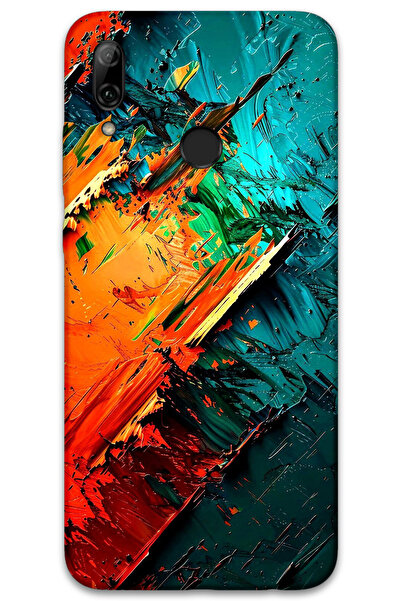 MRCİLETİSİM غطاء خلفي لهاتف هواوي بي سمارت 2019 بنمط HD مطبوع - كريستال