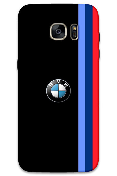 MRCİLETİSİM غطاء خلفي لهاتف سامسونج جالاكسي S7 إيدج بنمط HD مطبوع - ثلاثة خطو...