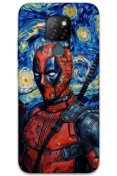 MRCİLETİSİM غطاء خلفي من جينرال موبايل GM 20 Case HD Pattern مطبوع - ديدبول